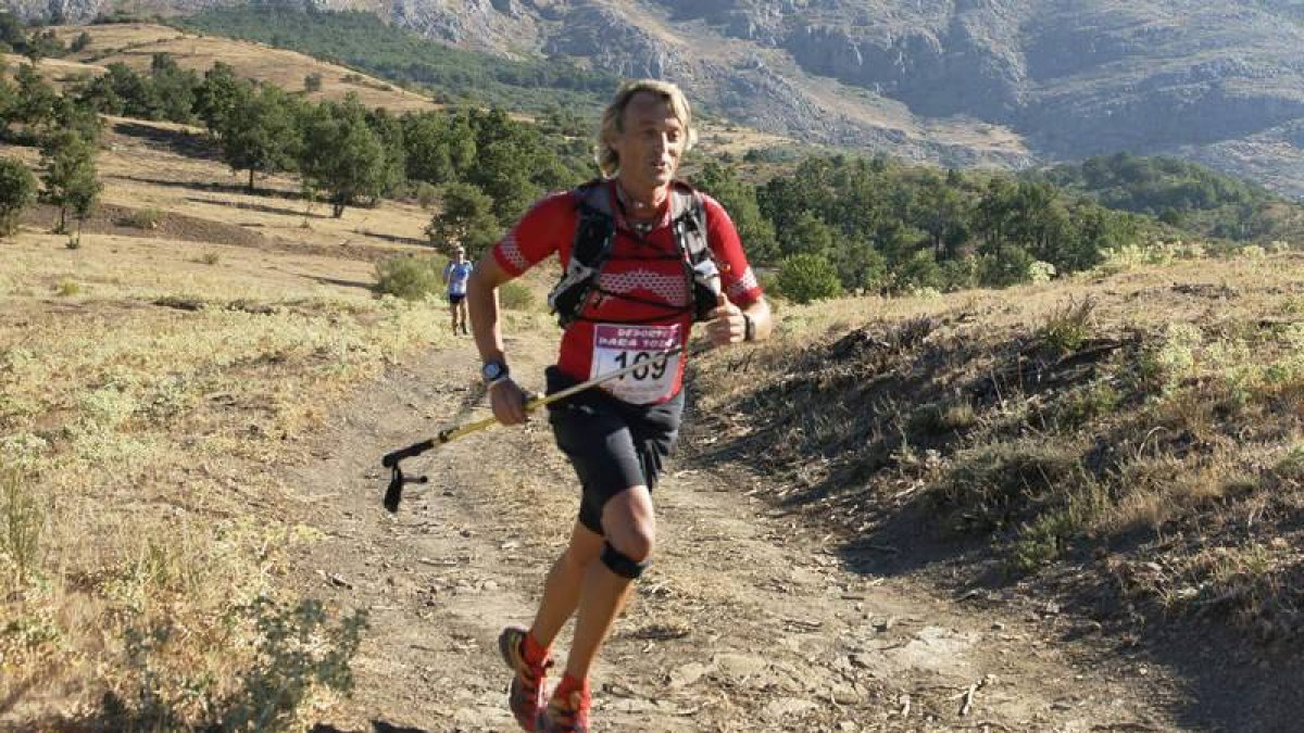 Jesús Calleja participó en esta carrera de montaña