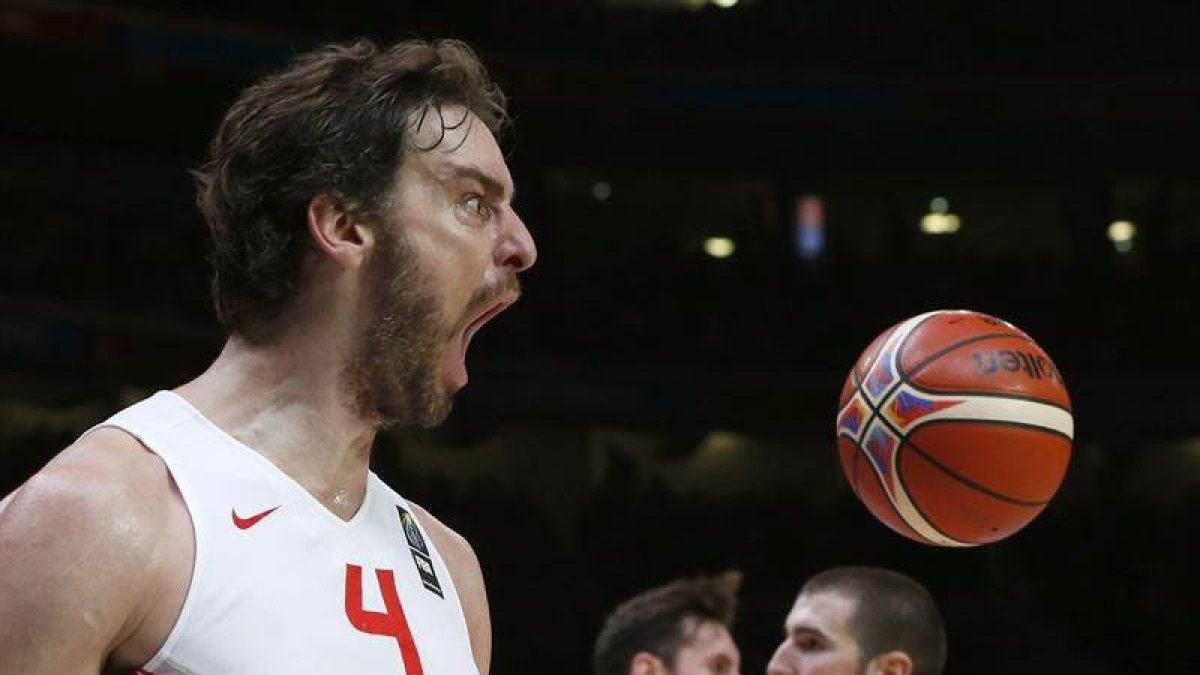 Pau Gasol, la estrella de España.