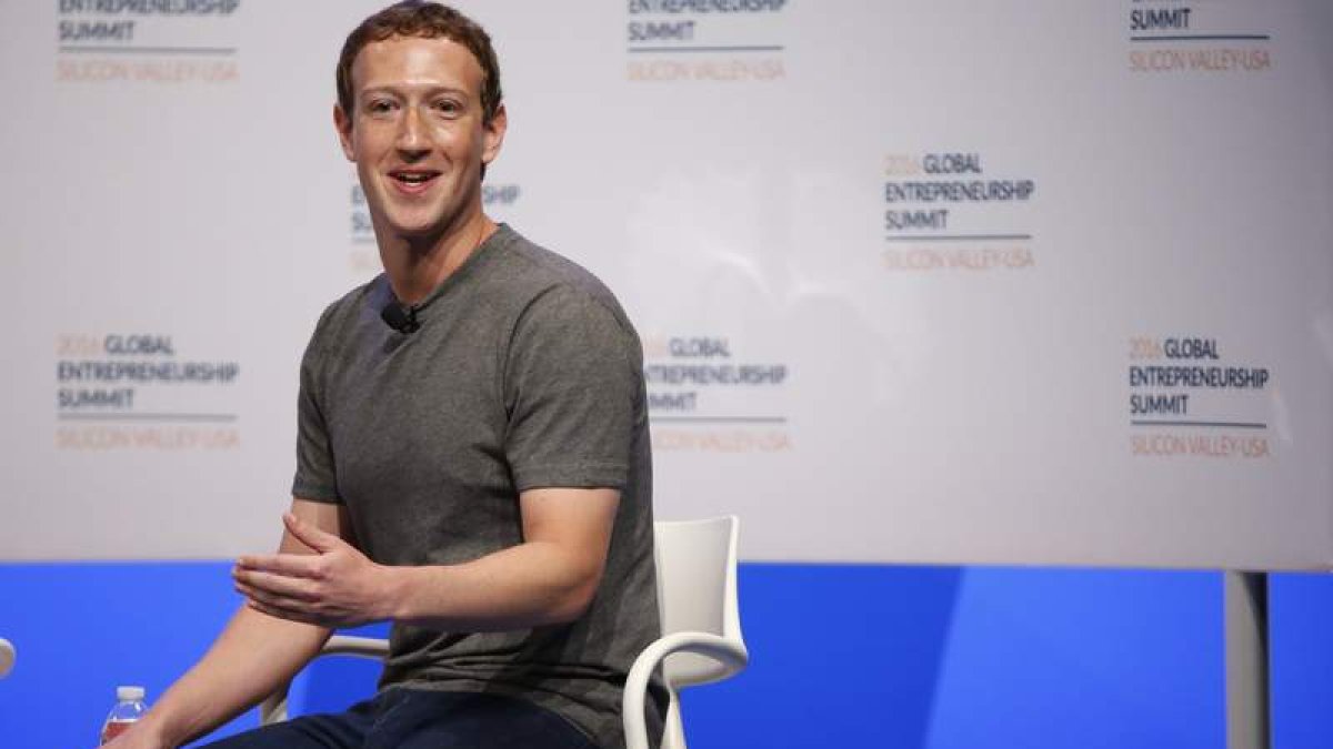El fundador de Facebook, Mark Zuckerberg. MONICA M. DAVEY