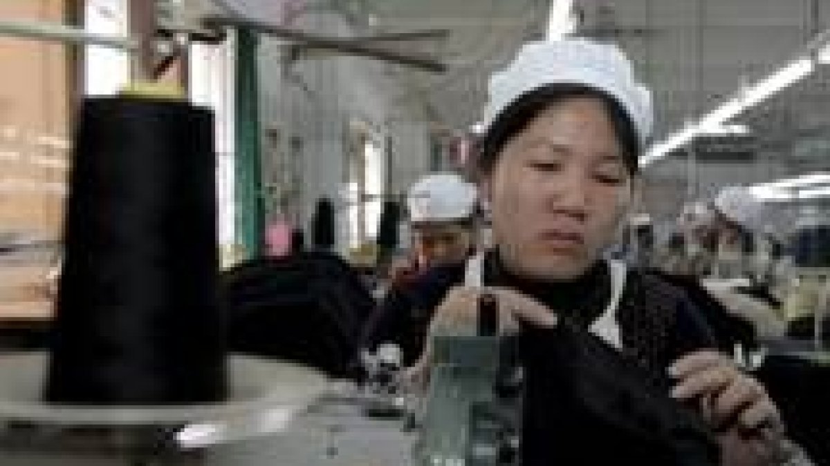 Las prendas textiles más elaboradas son los productos más baratos en China