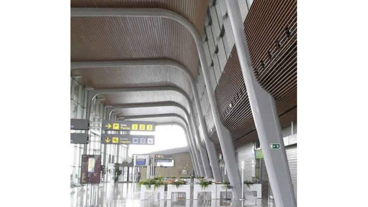 Foto de archivo de las instalaciones del aeropuerto.
