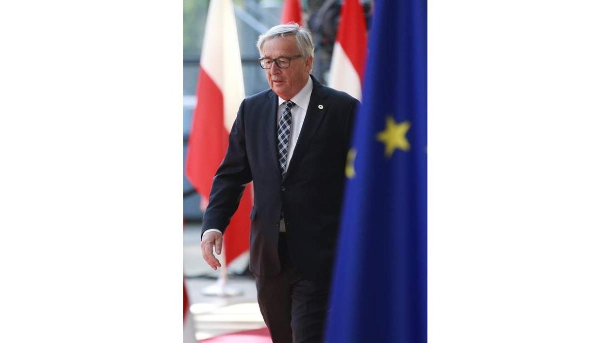 El presidente de la Comision Europea, Jean-Claude Juncker. HOSLET