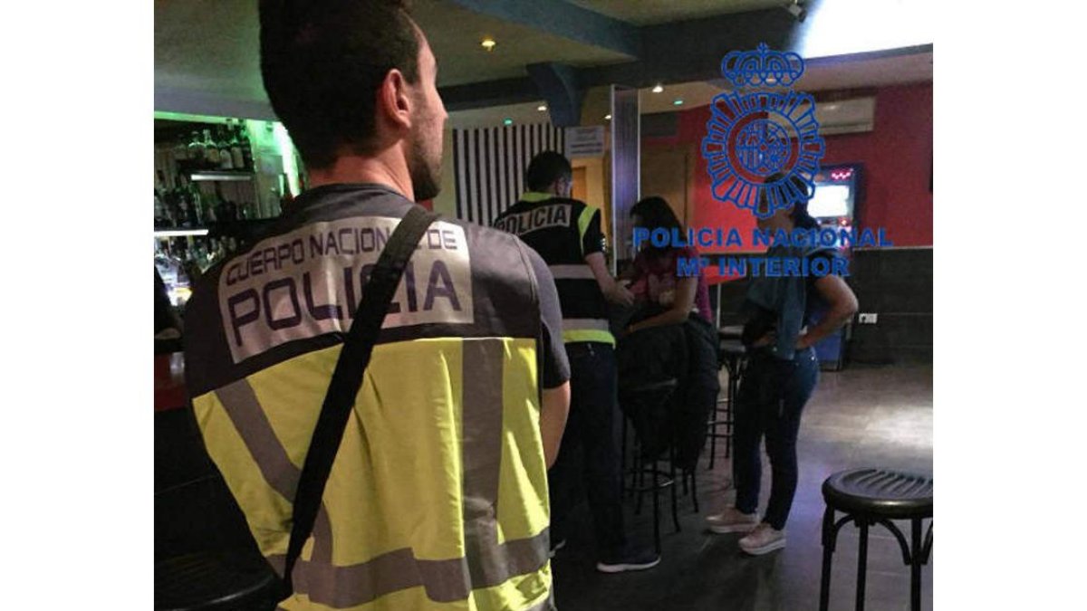 Un momento de los controles realizados el jueves. DL