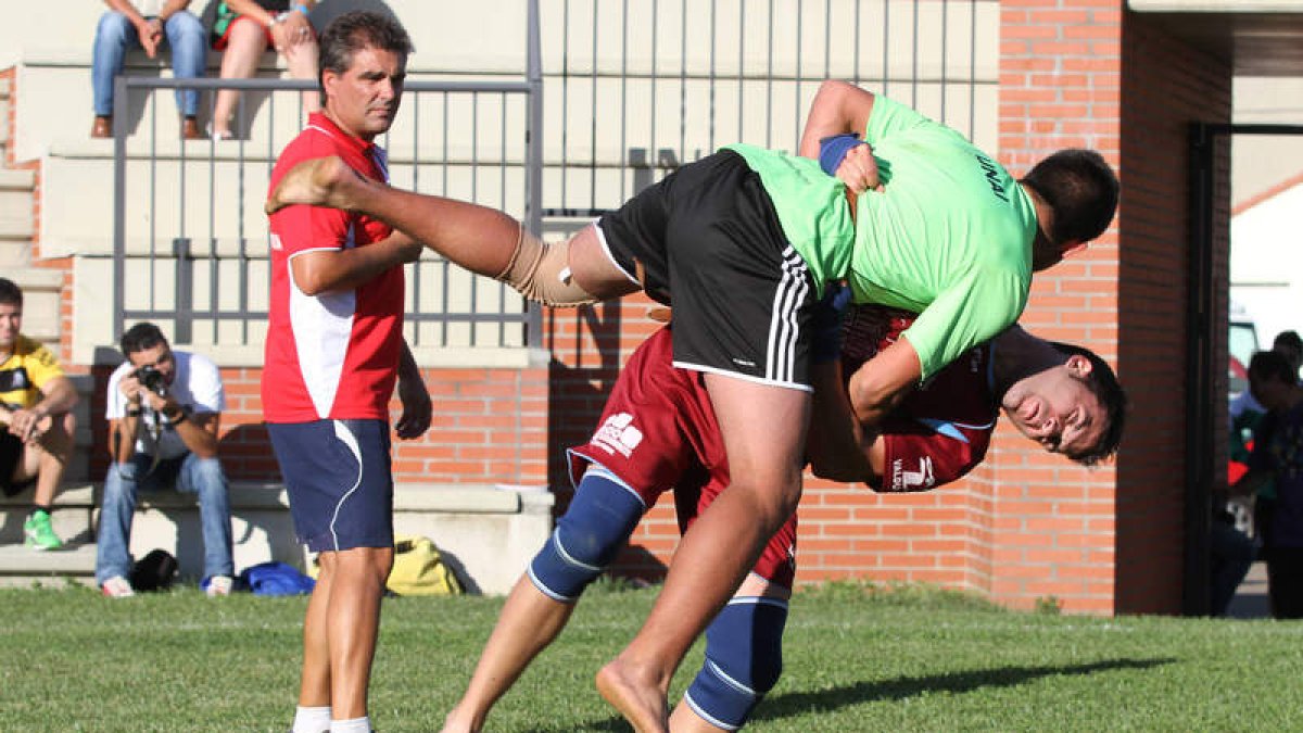 Gasi no pudo llegar a la final, pero, además del tercero, se llevó el premio a la mejor caída.