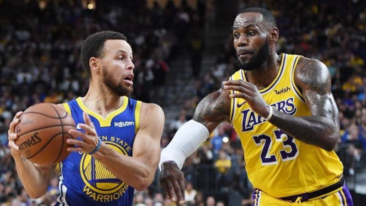 Curry frente a Lebron, ya con los Lakers en la pretemporada, y anuncio del duelo que viene en la NBA
