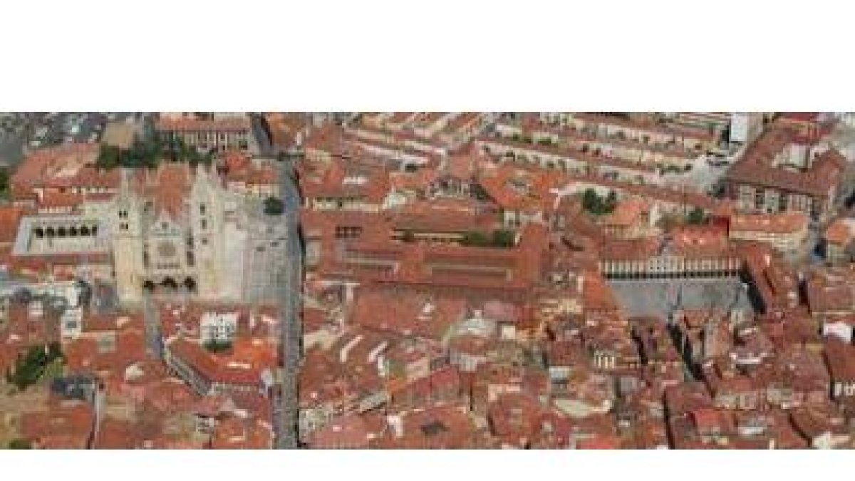 La Calle Ancha será uno de los ejes básicos por los que discurrirá la ruta accesible del León Histór