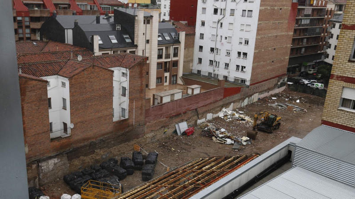 Panorámica del nuevo pasaje, con vista hacia la calle San Agustín
