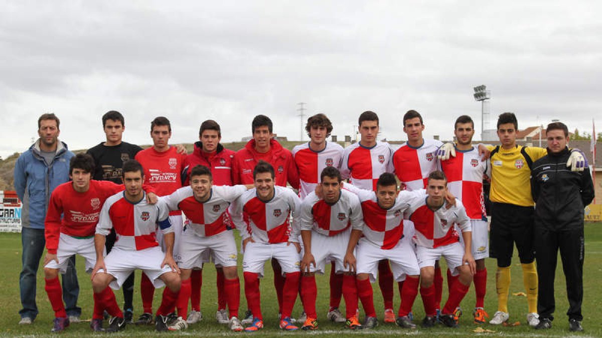 Formación del equipo de la Cultural B que milita en la 2.ª División Provincial Juvenil.