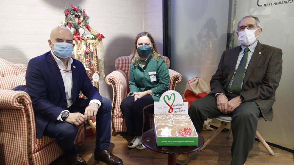 Herradón (izquierda) y Calabuig en Martín Granizo. RAMIRO