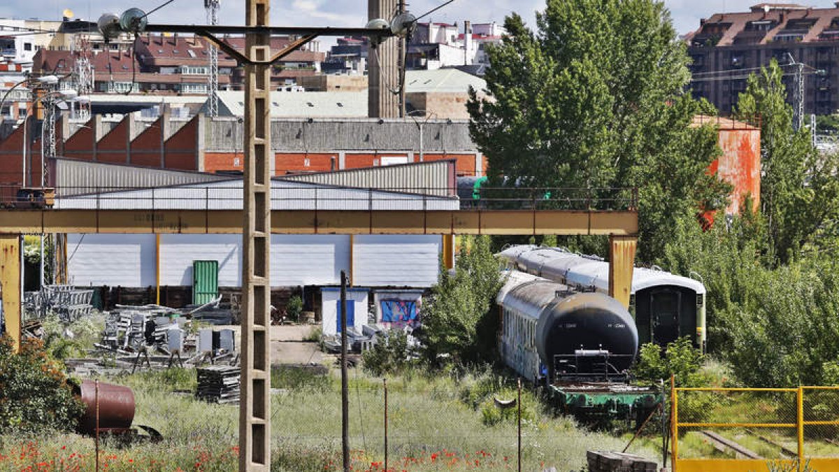 Instalaciones donde ahora se guardan los trenes. RAMIRO
