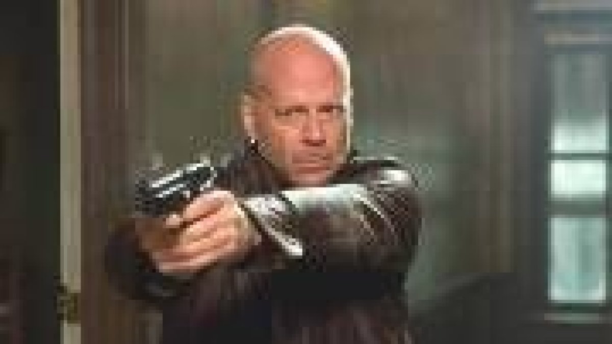 El actor norteamericano Bruce Willis en la cuarta entrega de «La jungla de cristal»