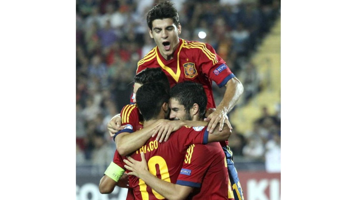 España llegó a la final del Europeo sin encajar un solo gol.