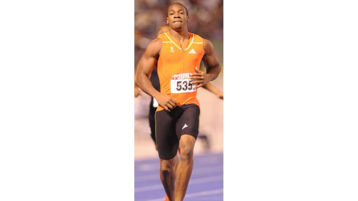 El jamaicano Usain Bolt, a la izquierda, tendrá en su compatriota Blake, al rival más duro para revalidar su título de monarca de la velocidad.