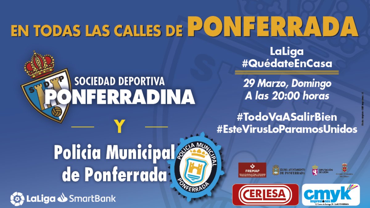 Ponferradina-Policia