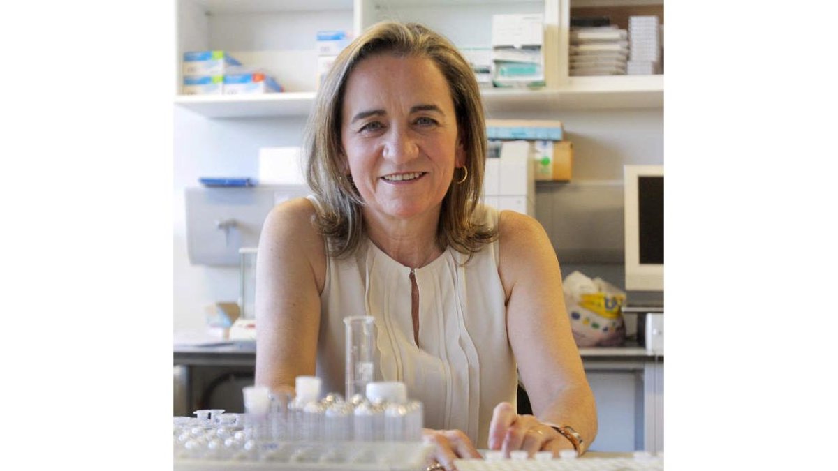 La catedrática leonesa María José Álvarez. XOÁN REY