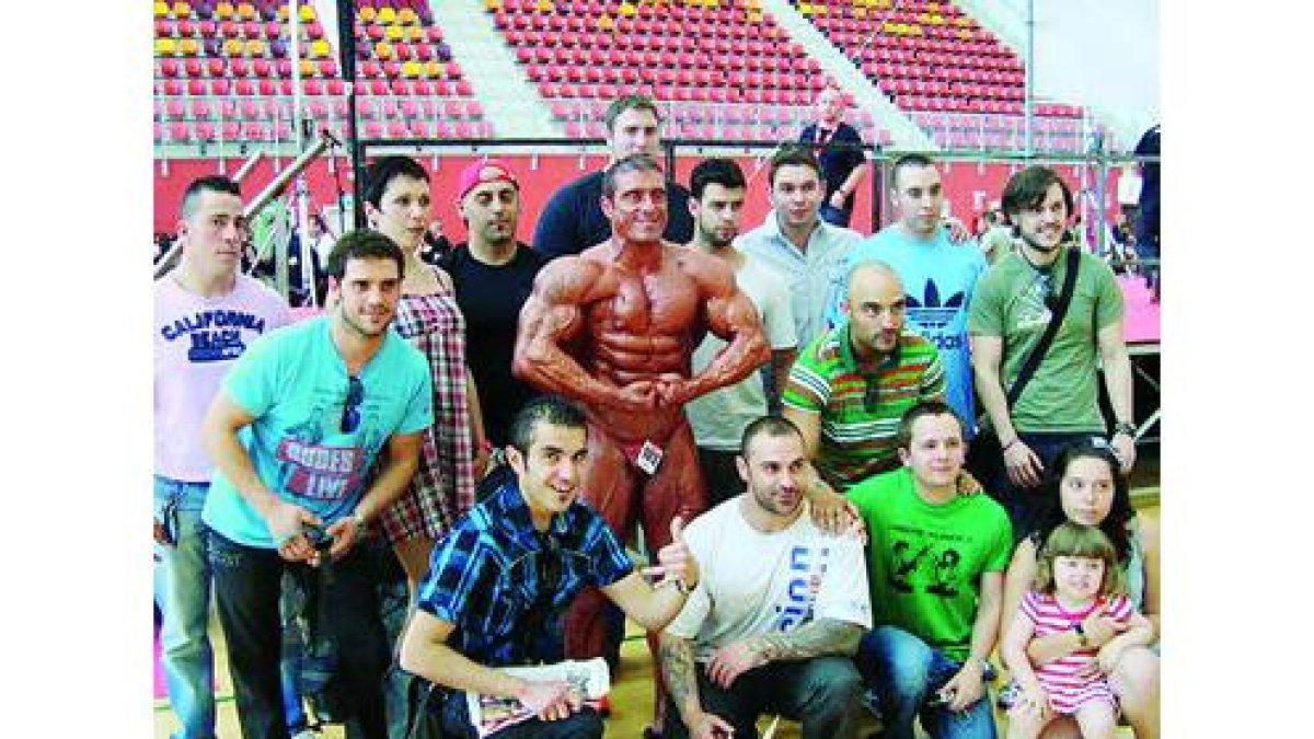 Uría, flamante campeón de España y del trofeo Olimpia.