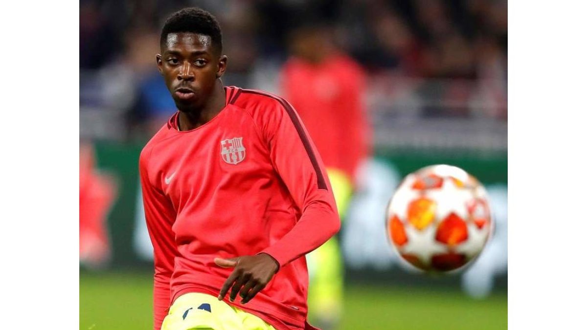 Dembelé no quiere entrar en la 'operación Neymar'. HORCAJUELO.