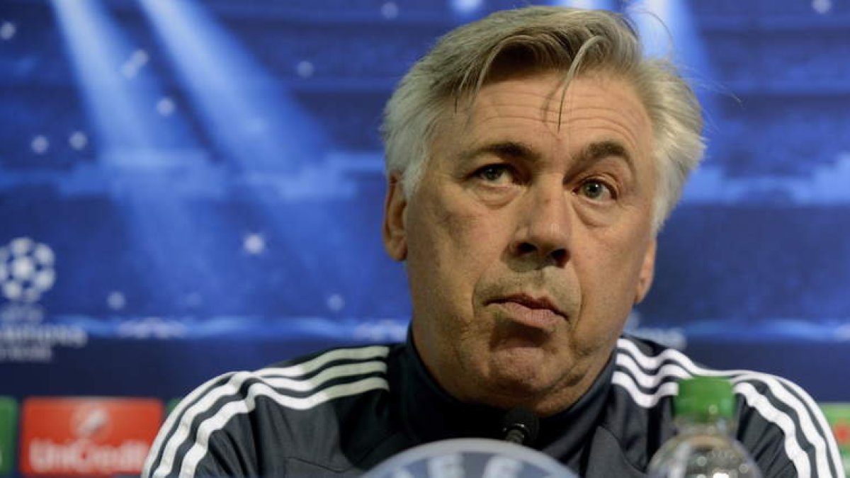 Carlo Ancelotti habla del partido de hoy en Sofía.