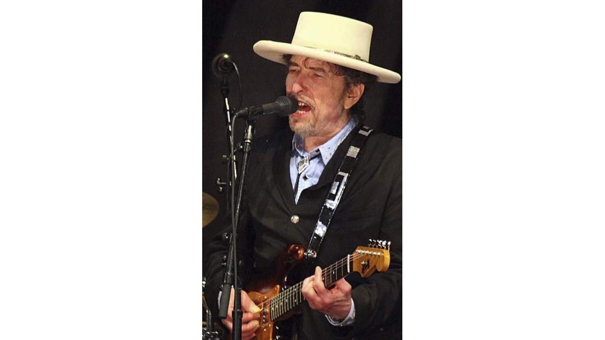 Imagen de archivo de Bob Dylan en un concierto. ABIR SULTAN
