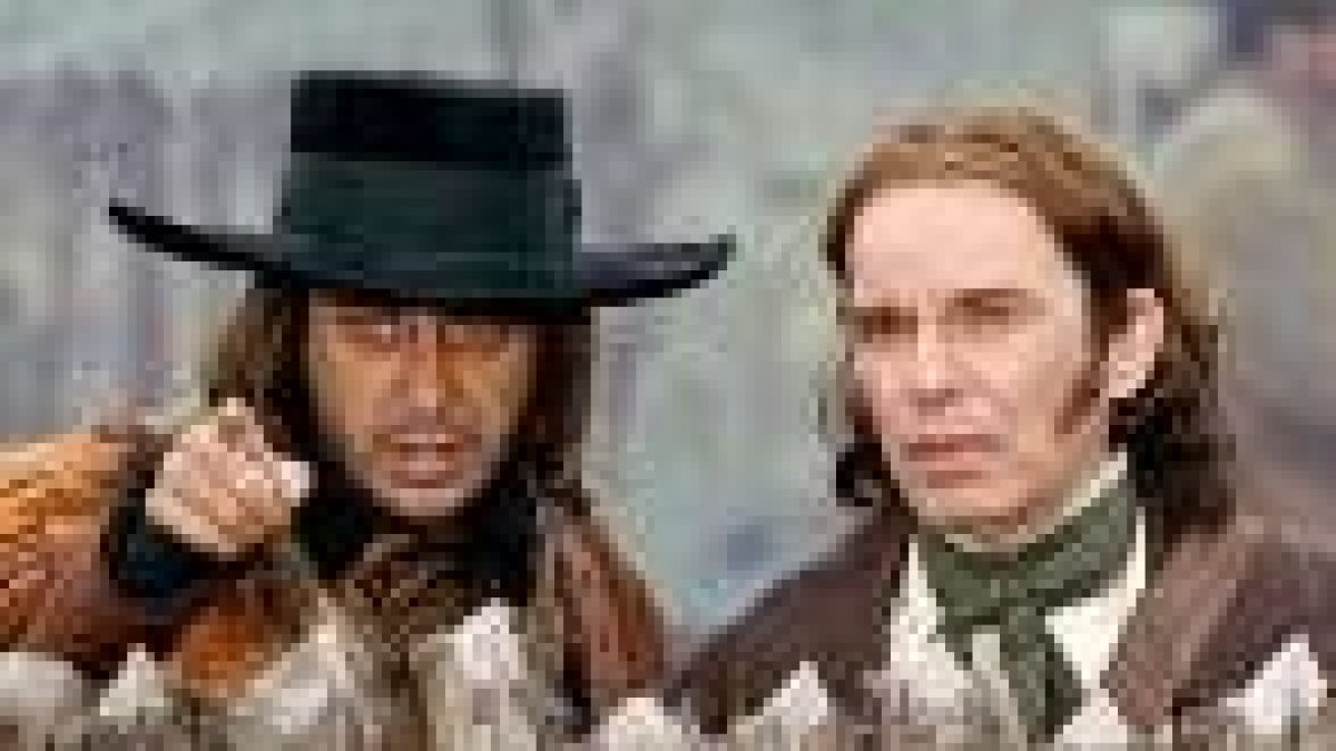 Jordi Mollá y Billy Bob Thornton, en una imagen de la película