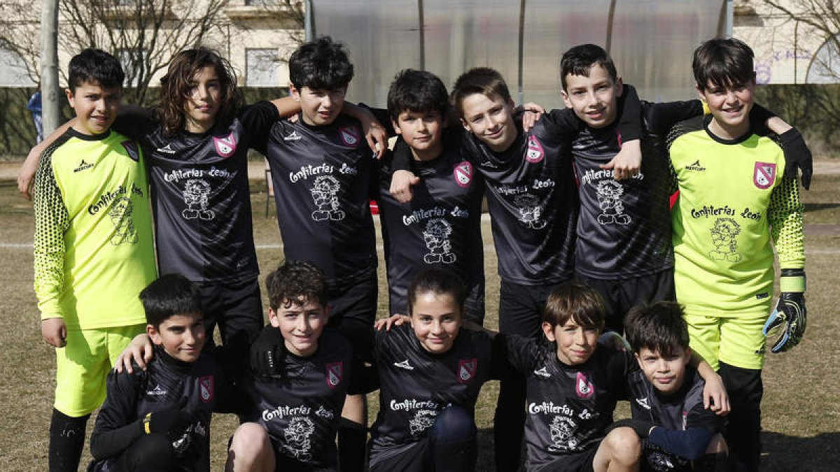 Equipo del CD Ejido de 3ª División Provincial Alevín. FERNANDO OTERO