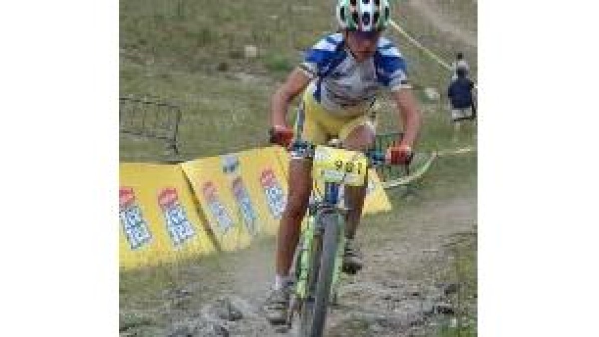 Fullana, en un momento de la prueba celebrada ayer en San Isidro