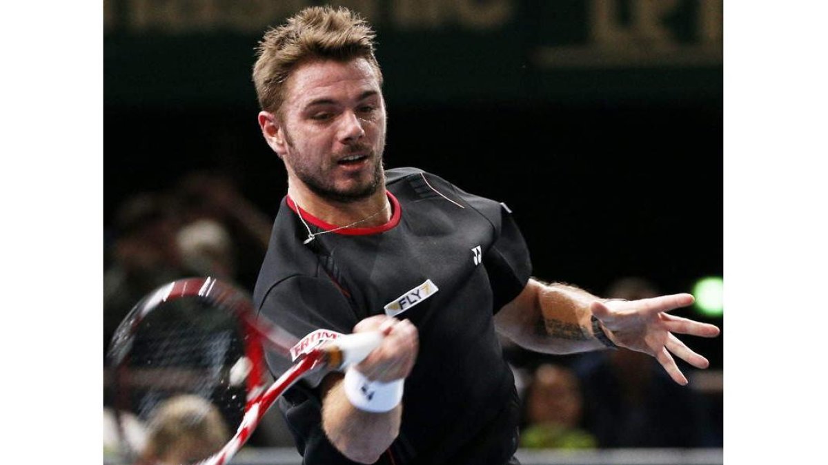 El suizo Wawrinka superó en tres sets a Tomas Berdych.