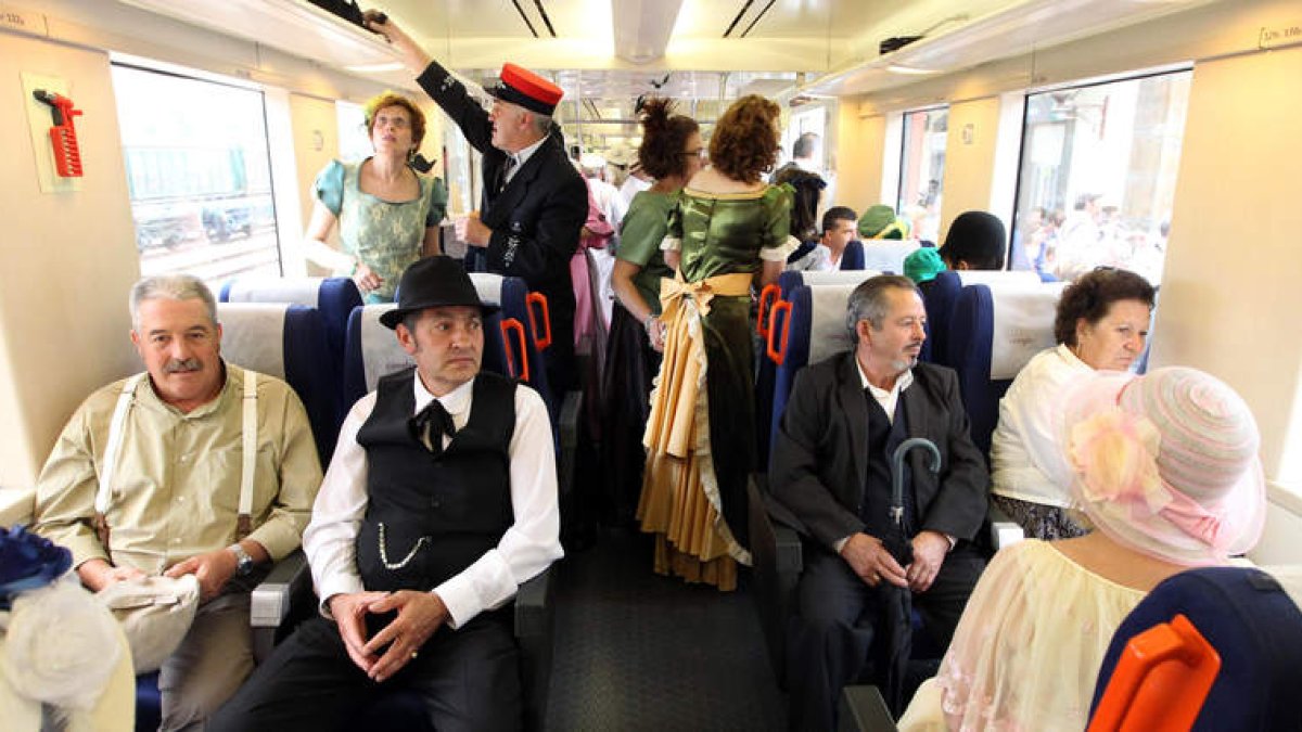 Este año el tren fue una unidad regional por falta de fondos.