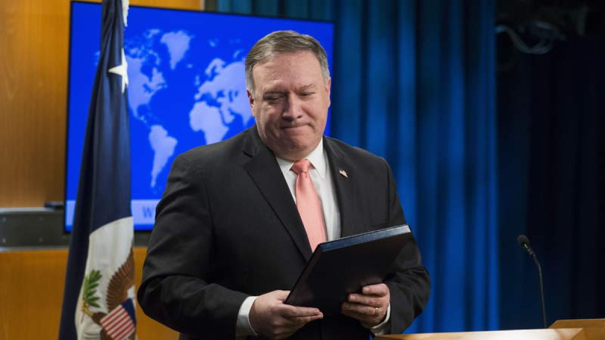 El secretario de Estado de EE UU Mike Pompeo. REYNOLDS