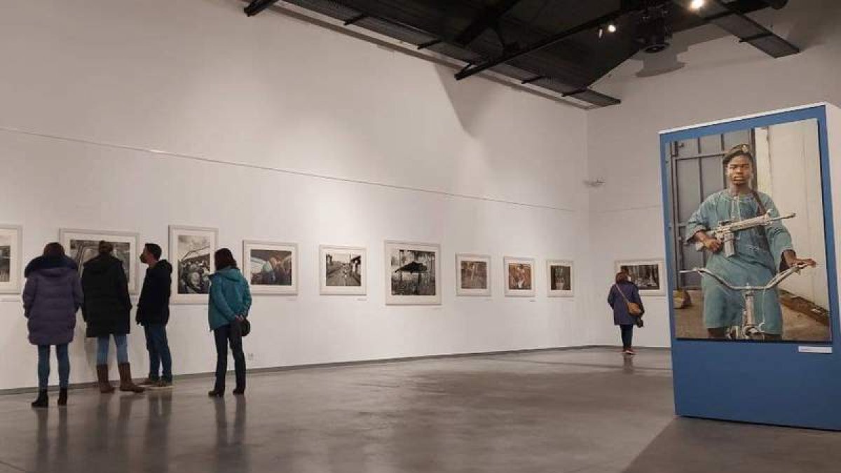 La exposición de Gervasio Sánchez en El Palacín puede visitarse hasta el 27 de marzo. DL
