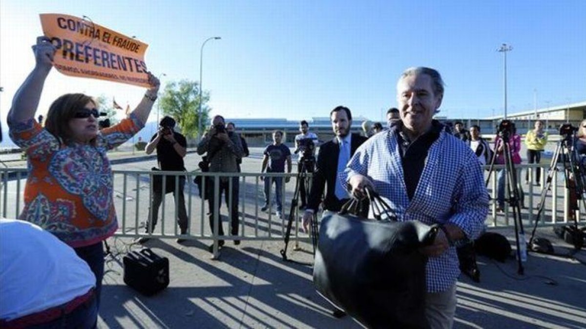 Blesa sale de la cárcel de Soto del Real.