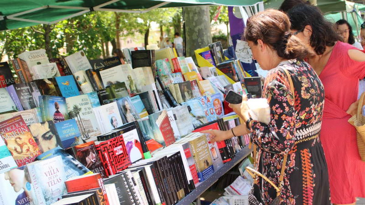 Imagen de la Feria del Libro de Valencia de Don Juan que tuvo que suspenderse en 2020. MEDINA