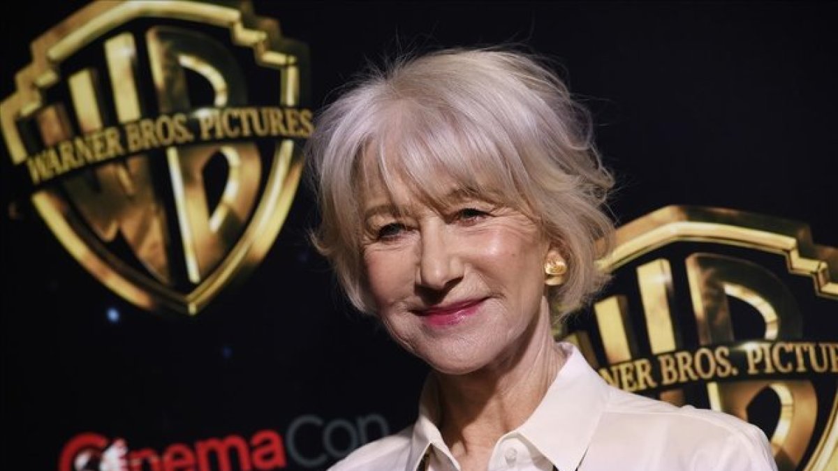 Helen Mirren, en la presentación de The Good Liar en Las Vegas.