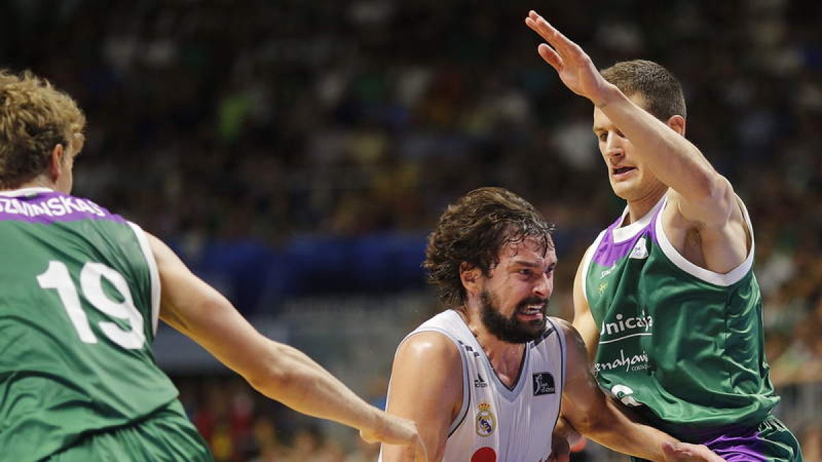 Sergio Llull no tuvo su mejor día. Y el Real Madrid lo acusó.