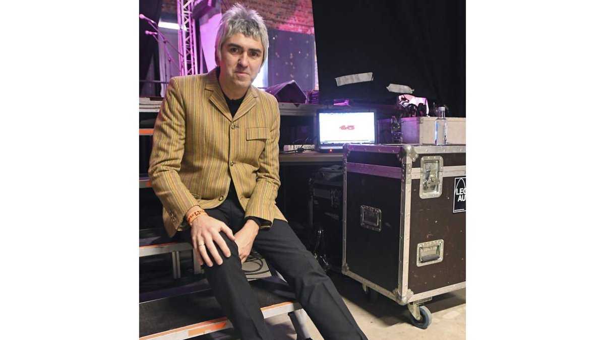 El leonés Álex Díez, ‘Cooper’ prepara su nuevo disco ‘Tiempo, temperatura, agitación’. J. CASARES