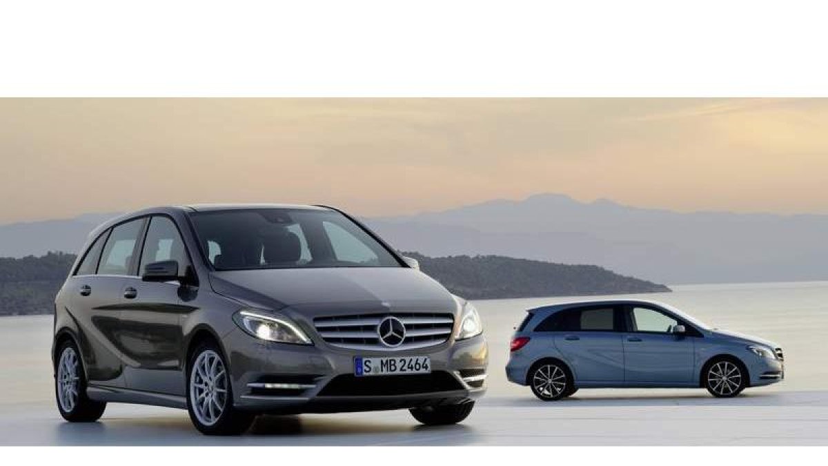Líneas más armoniosas y modernistas en el nuevo Mercedes Clase B.