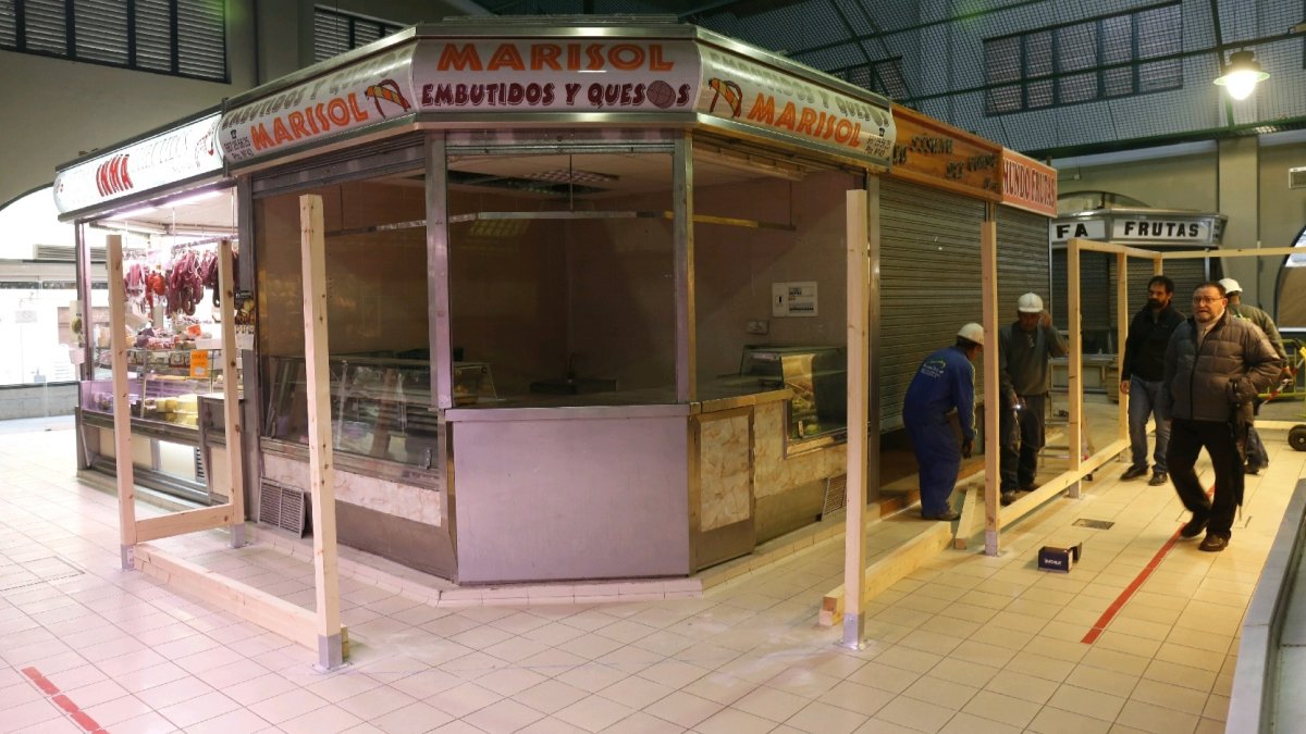 Las obras ya han comenzado. FERNANDO OTERO PERANDONES