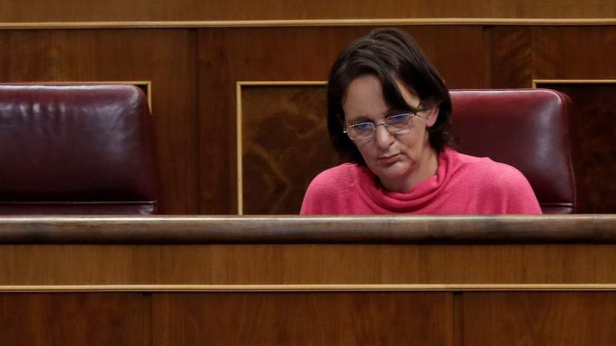 La diputada de Podemos Carolina Bescansa. CHEMA MOYA