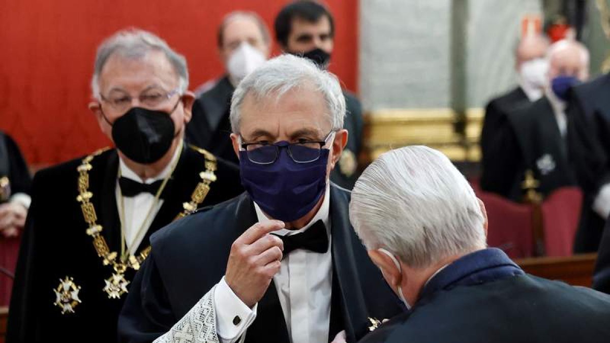Jura de fiscales en un acto solemne celebrado en noviembre de este año. CHEMA MOYA