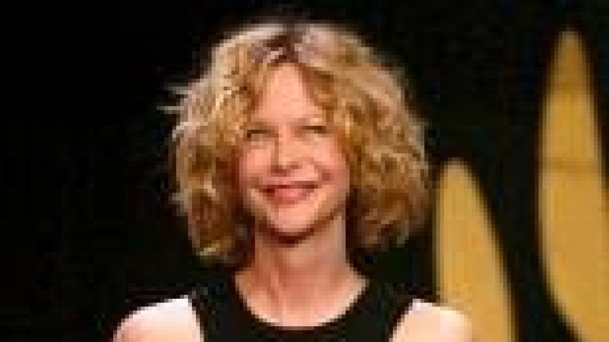 La actriz norteamericana Meg Ryan