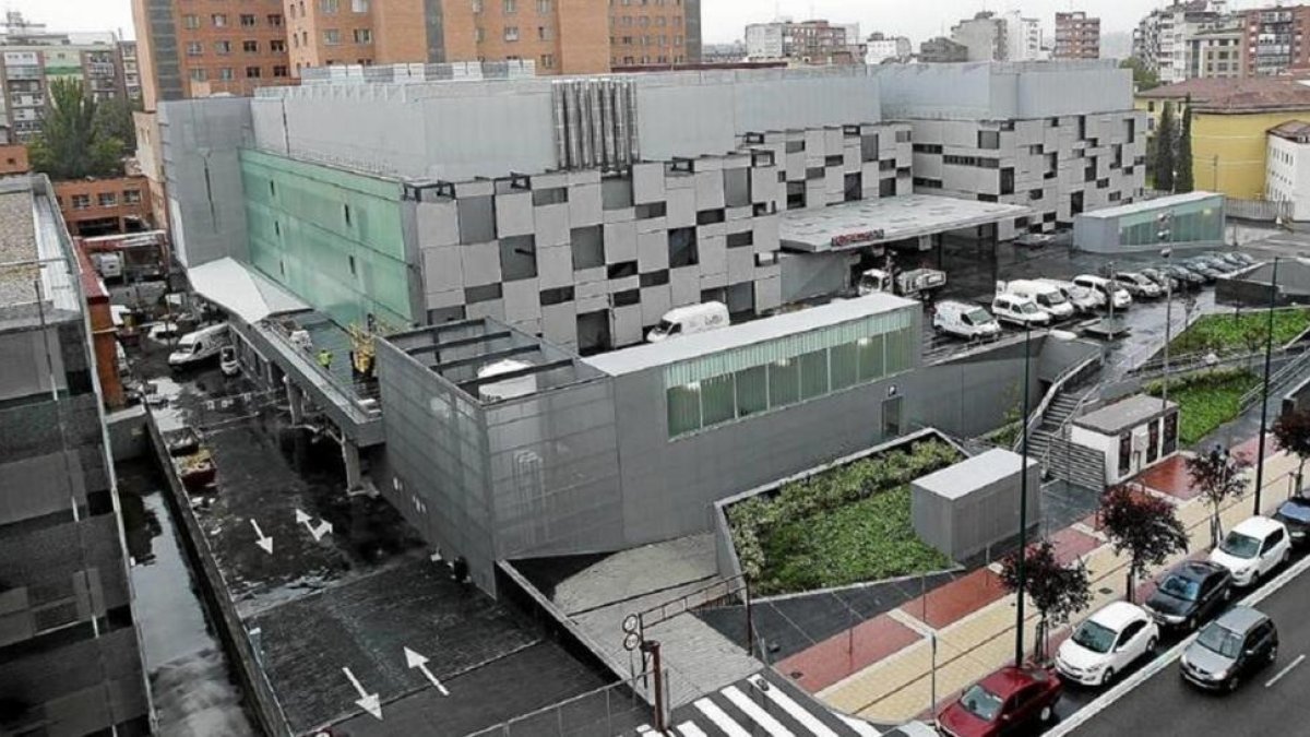 Hospital Clínico Universitario de Valladolid, donde la niña falleció por culpa de una parada cardiorespiratoria.