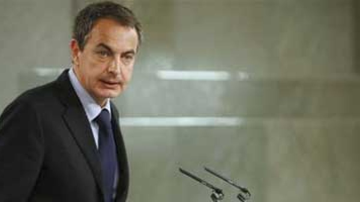 El presidente del Gobierno, José Luis Rodríguez Zapatero.