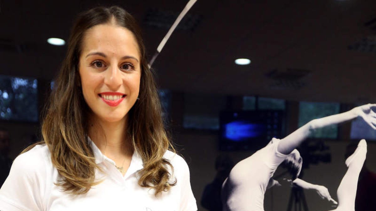 Carolina, una campeona a la que la gimnasia le ha dado mucho, lo mismo que ella a este deporte. RAQUEL P. VIECO