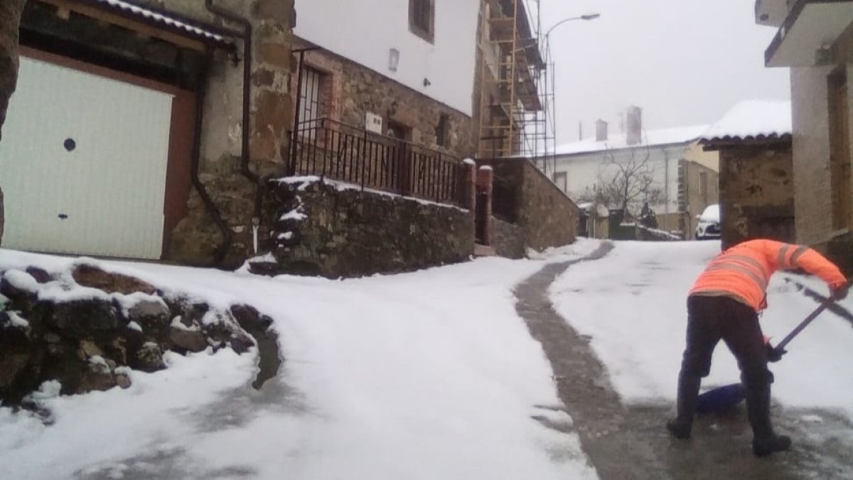 Nevada en Ferreras del Puerto