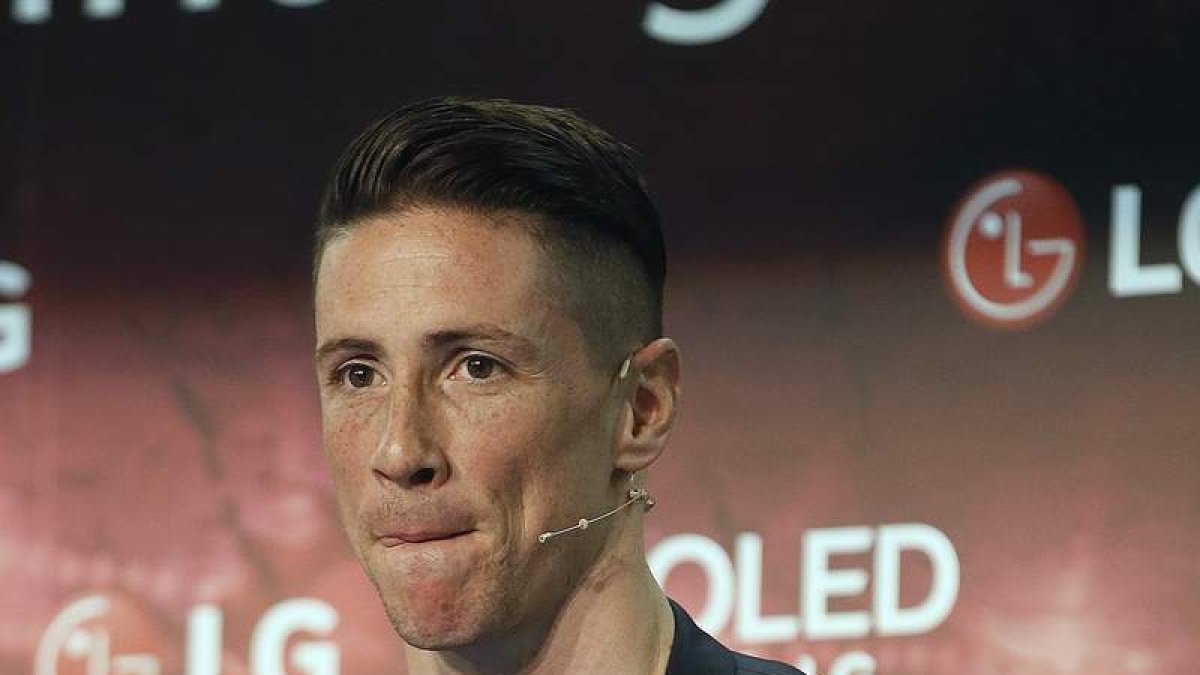 Fernando Torres ha logrado 126 goles con el Atlético de Madrid hasta la fecha. JAVIER LIZÓN