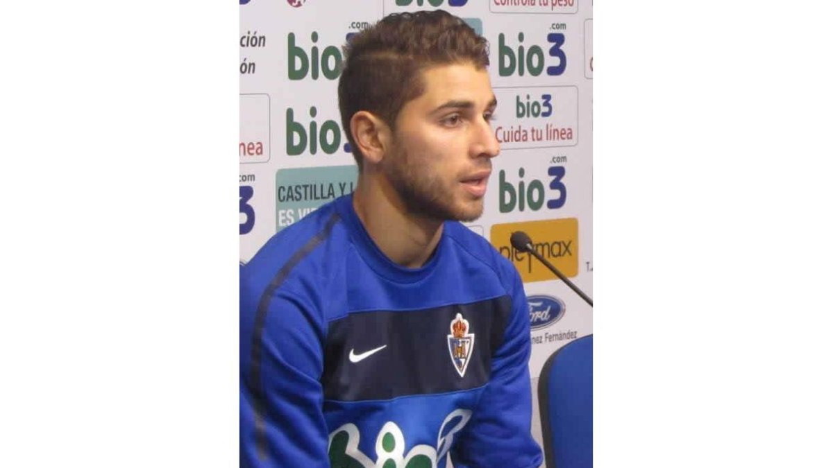 Moisés Jiménez, durante la rueda de prensa ofrecida ayer.