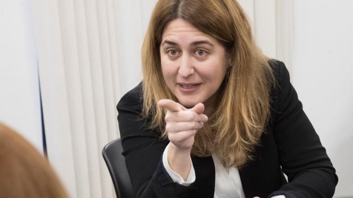 La coordinadora general del PDECat, Marta Pascal, en una imagen del pasado enero.