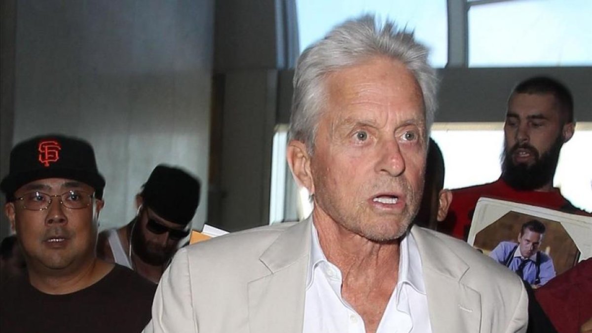 Una imagen de archivo del actor Michael Douglas.