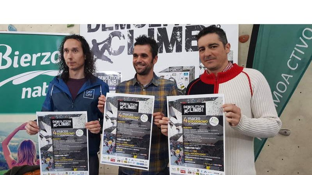 Presentación de la Demolition Climb, una de las mejores competiciones de escalada indoor. DL