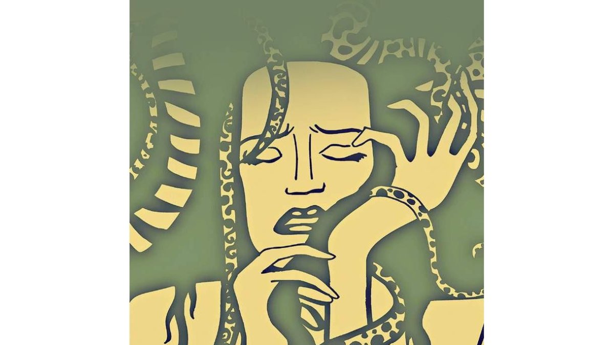 ‘Espina’, obra que ilustra el cartel.